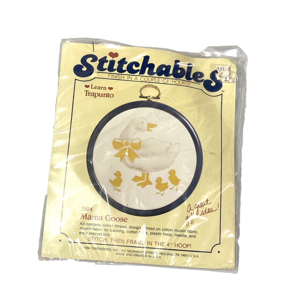 new stitchables trapunto 7504 mama goose